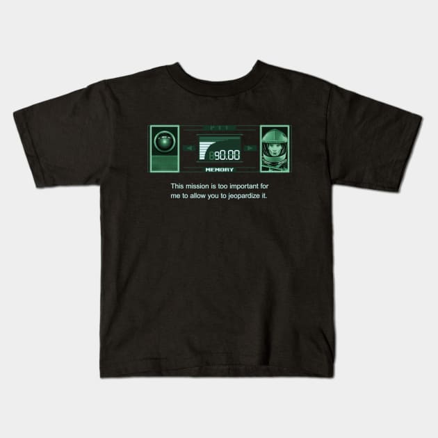 Codec 9000 - Second Stage Kids T-Shirt by DCLawrenceUK